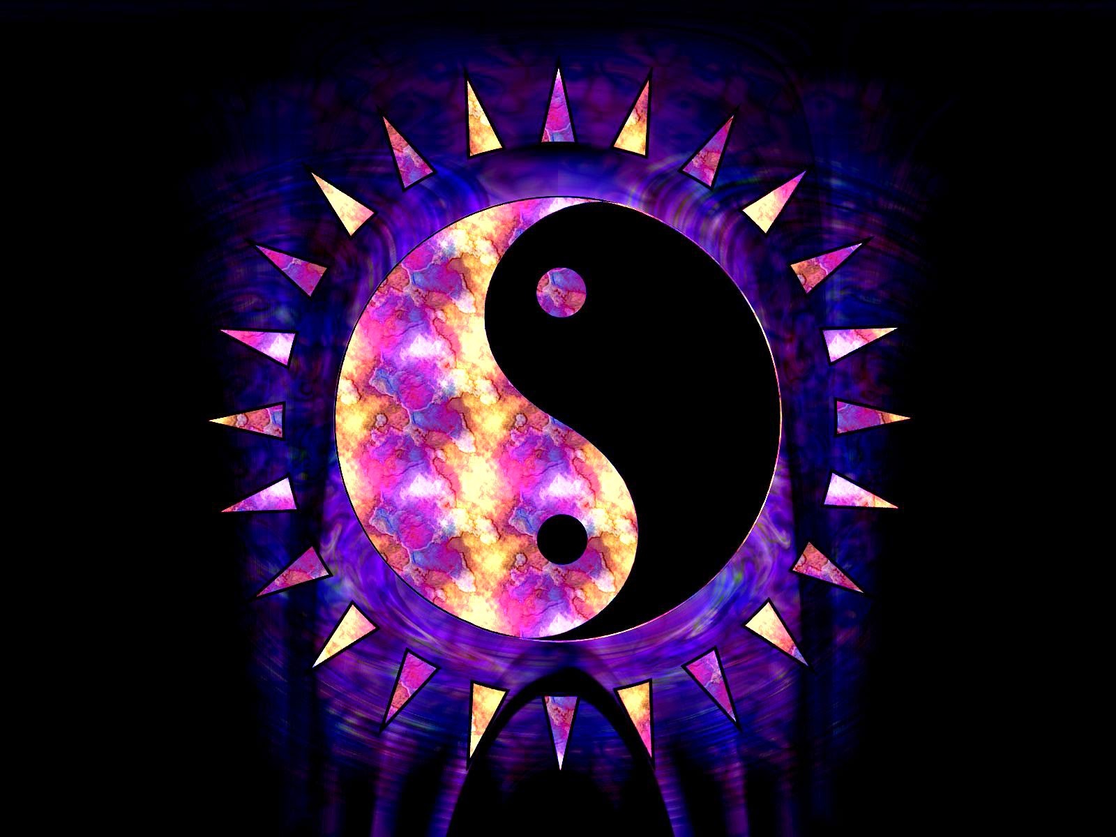 Cool Yin Yang Wallpaper Free Download - Cool Yin Yang Symbol , HD Wallpaper & Backgrounds