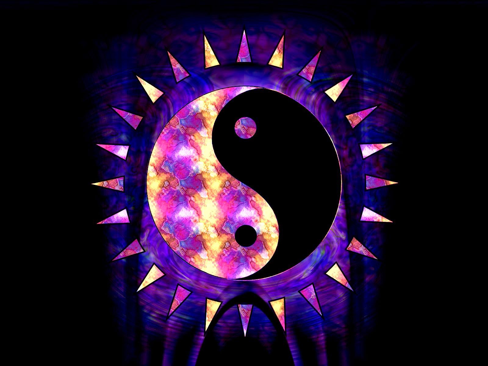 Cool Yin Yang Wallpaper Free Download - Cool Yin Yang Symbol , HD Wallpaper & Backgrounds