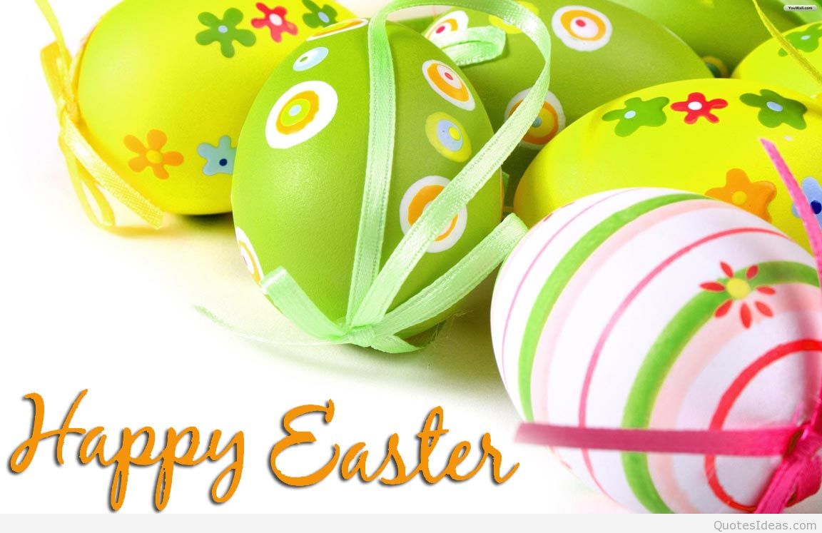 Happy Easter Lovely Eggs Wallpaper - Happy Good Friday And Easter , HD Wallpaper & Backgrounds