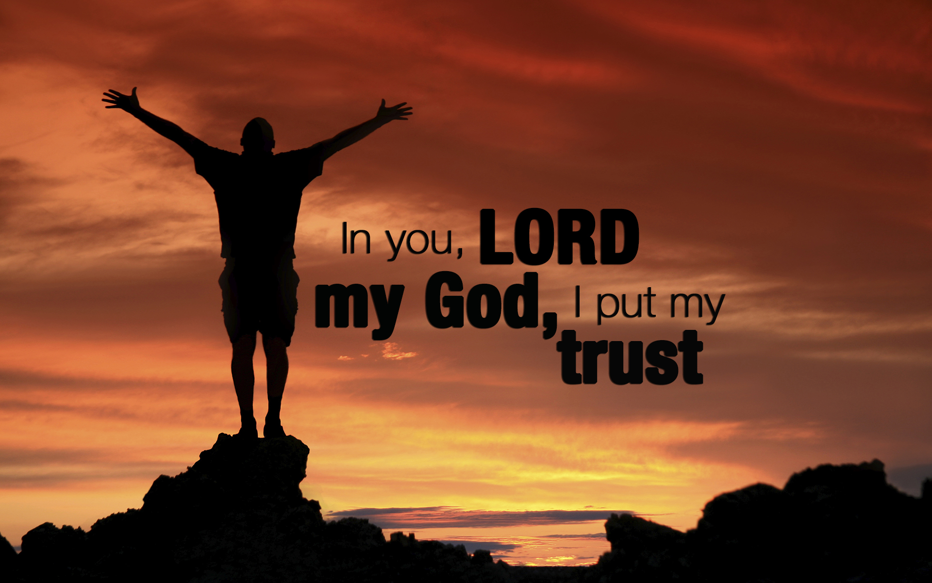Lord In You I Trust , HD Wallpaper & Backgrounds