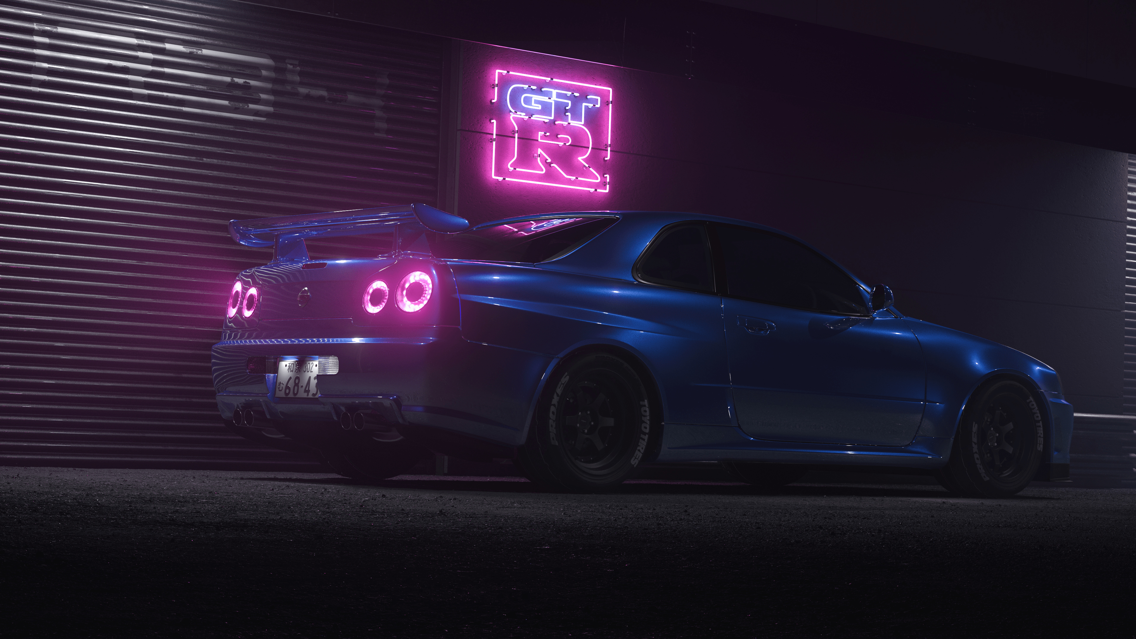 Nissan Gtr New 2019 - R34 Gtr Wallpaper 4k , HD Wallpaper & Backgrounds