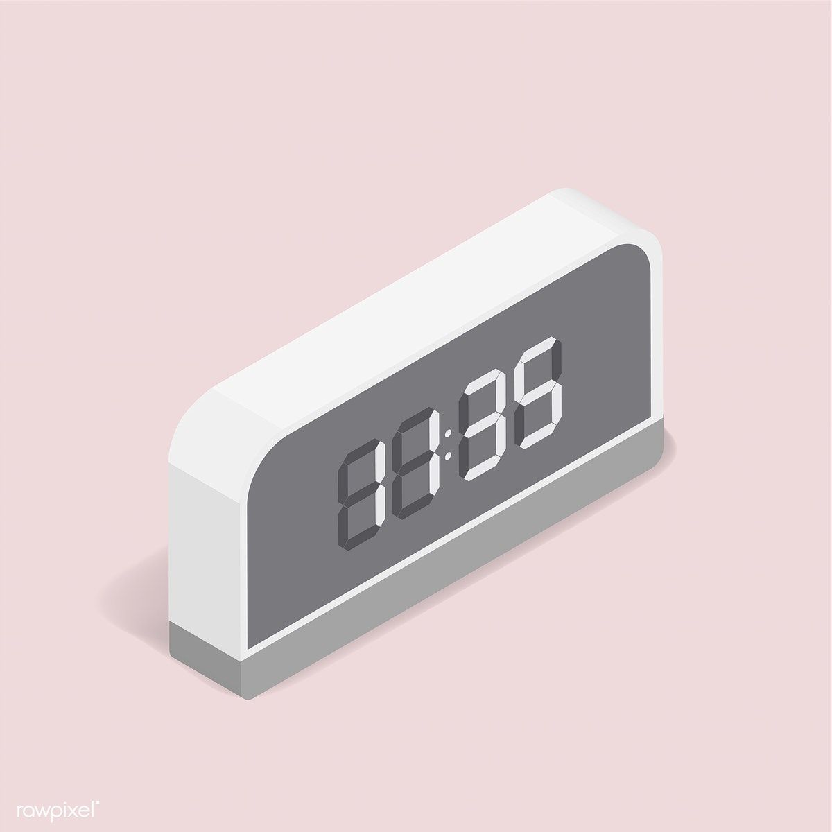 Aesthetic Alarm Clock Icon Pink , HD Wallpaper & Backgrounds