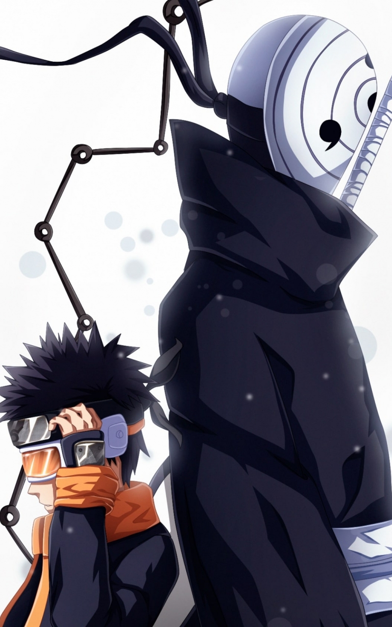 Wallpaper Of Anime Naruto Obito Uchiha Background Hd - Naruto Obito , HD Wallpaper & Backgrounds