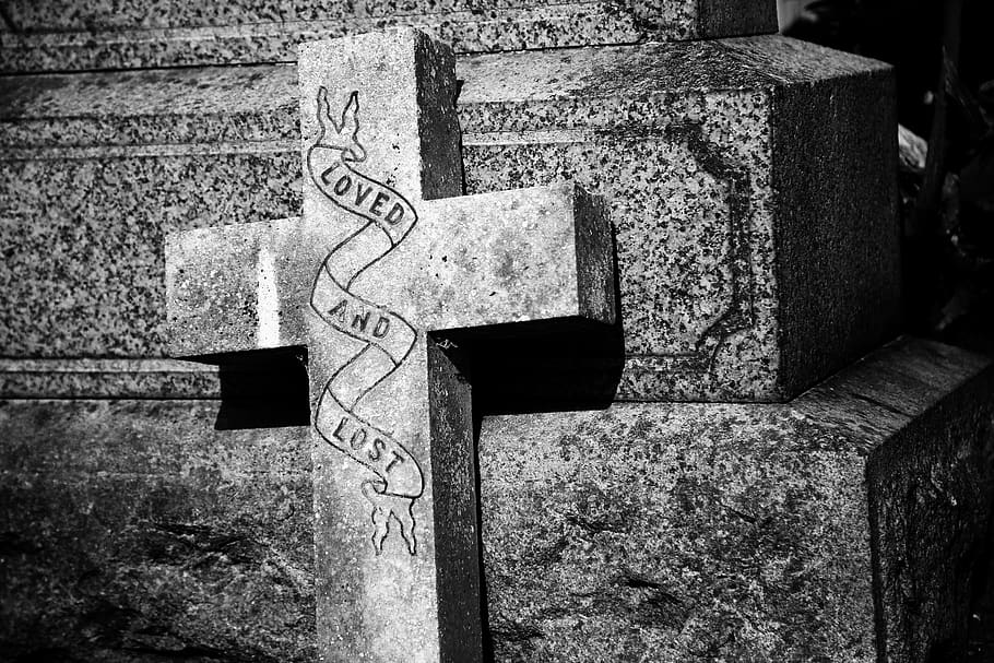 Cross, Symbol, Love, Loss, Lost, Death, Nostalgia, - Monochrome , HD Wallpaper & Backgrounds