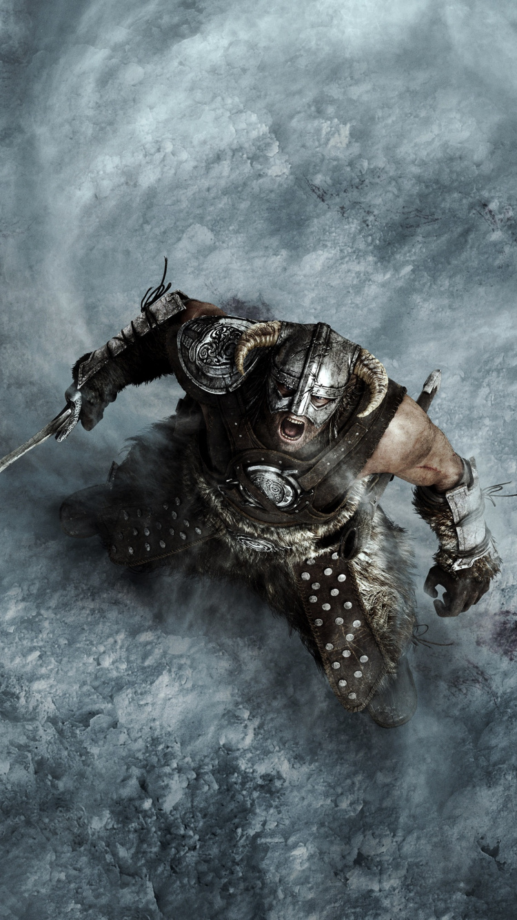 Skyrim Iphone Wallpaper - Elder Scrolls Wallpaper Phone , HD Wallpaper & Backgrounds