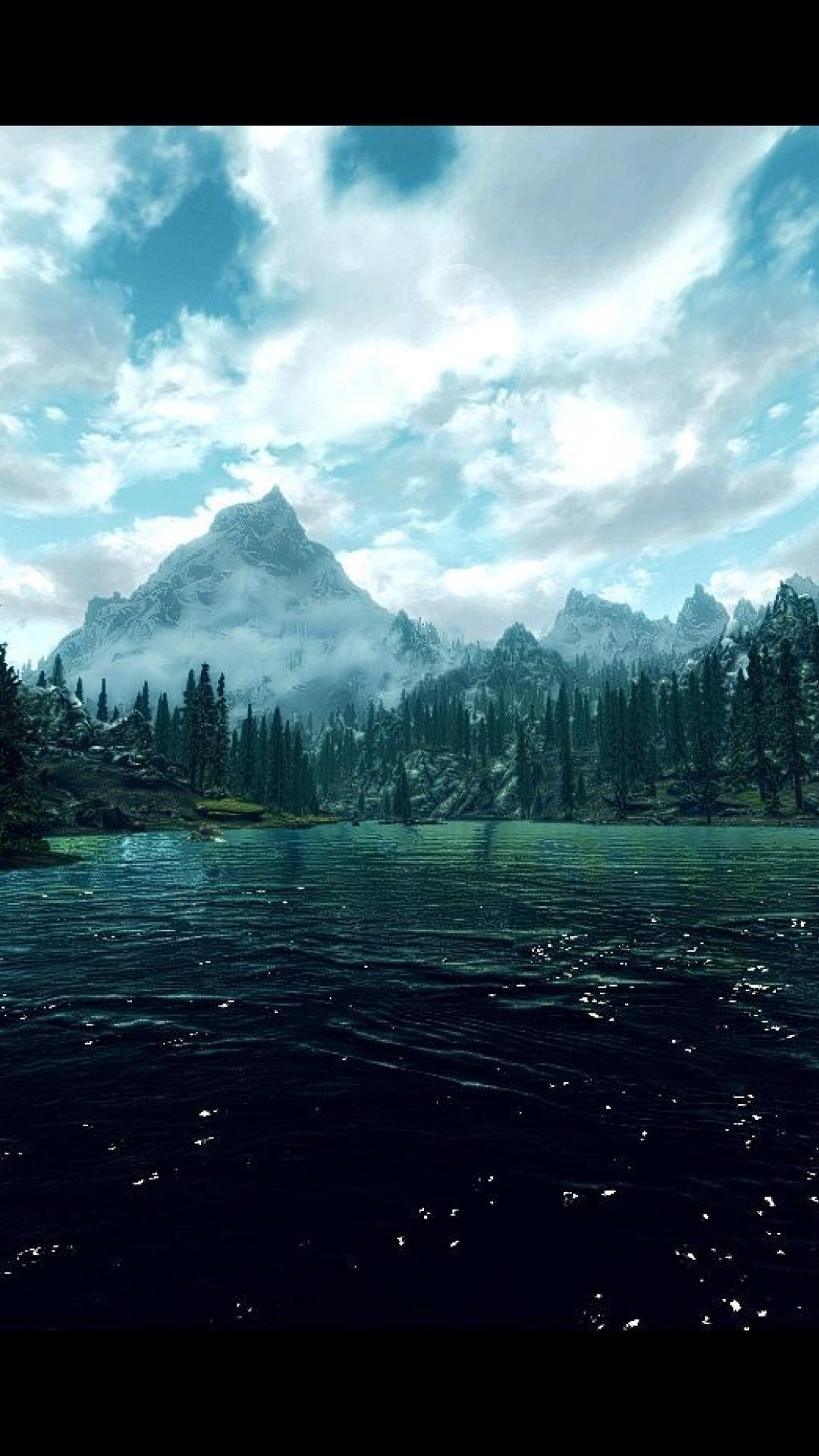 Skyrim Phone Wallpaper Hd , HD Wallpaper & Backgrounds