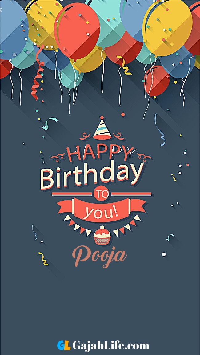 Pooja Happy Birthday Wishes Images With Name - Happy Birthday Kanwal Wishes , HD Wallpaper & Backgrounds