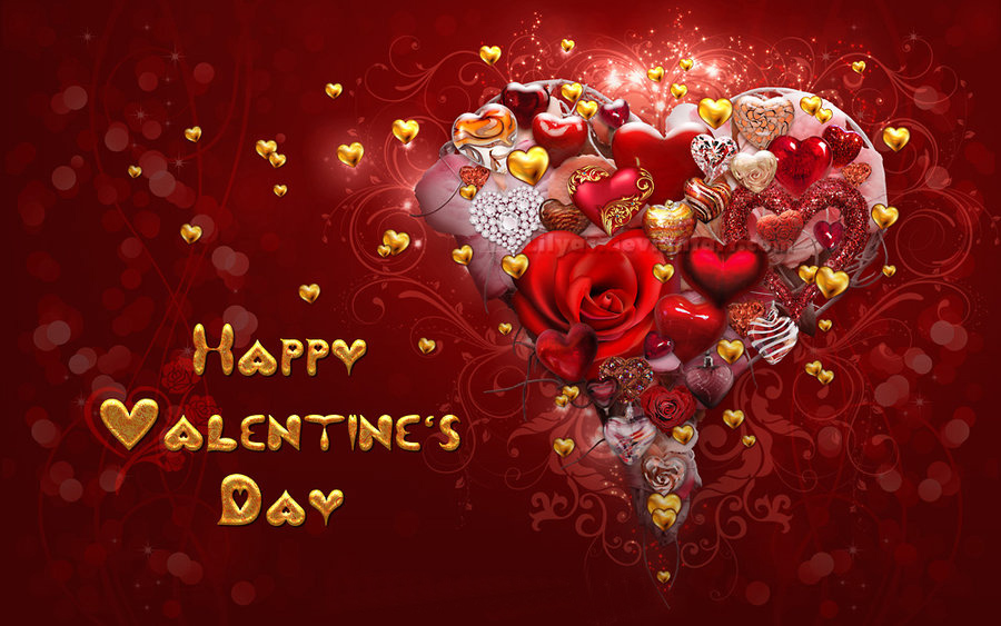 Happy Valentine's Day , HD Wallpaper & Backgrounds