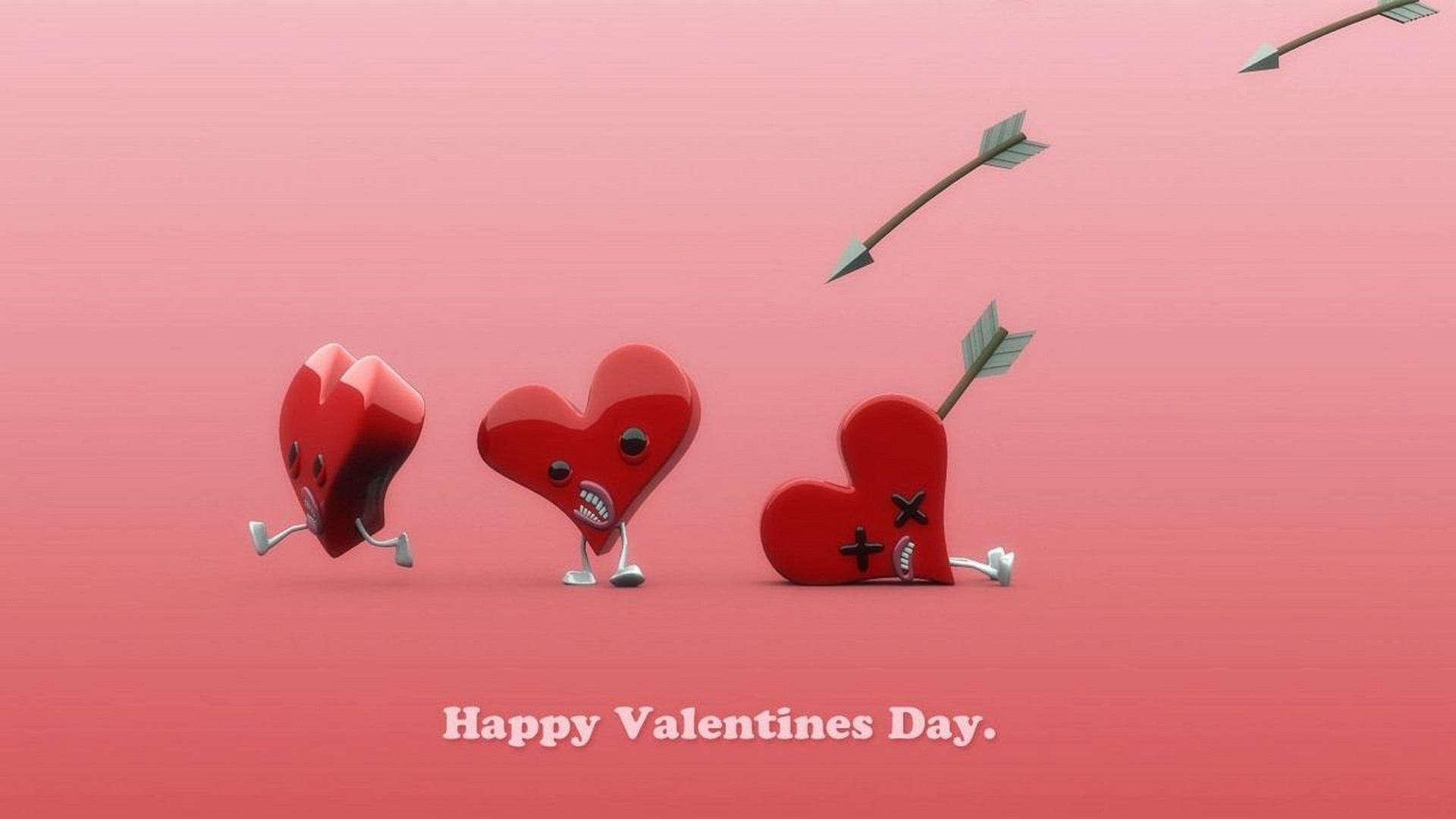 Animated Valentines Day Wallpaper - Happy Valentines Day Sarcastic , HD Wallpaper & Backgrounds