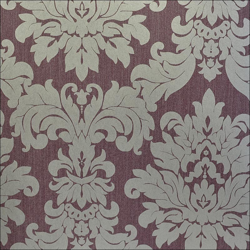 Versalles Silver Purple Wallpaper - Purple Damask Wallpaper Uk , HD Wallpaper & Backgrounds