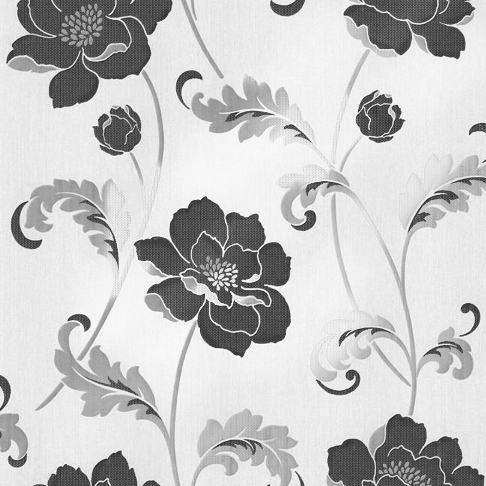 Black And Cream Floral , HD Wallpaper & Backgrounds