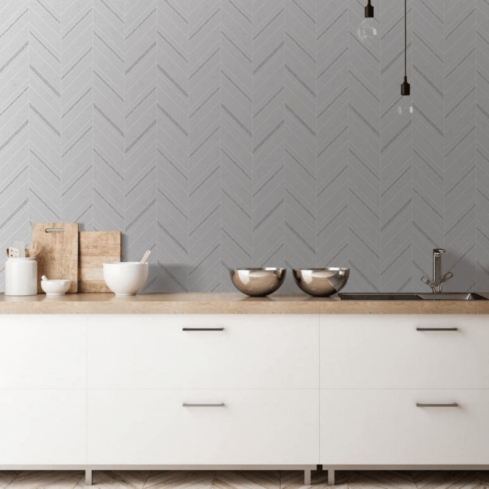 Silver Wallpaper Kitchen , HD Wallpaper & Backgrounds