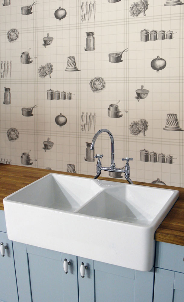 With A Touch Of Green Solid Vinyl Washable Kitchen - Bathroom Sink , HD Wallpaper & Backgrounds