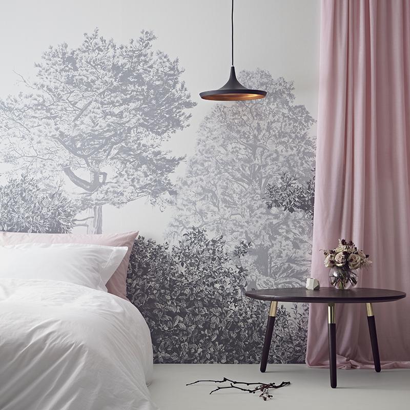 Grey Bedroom Wall Paper , HD Wallpaper & Backgrounds