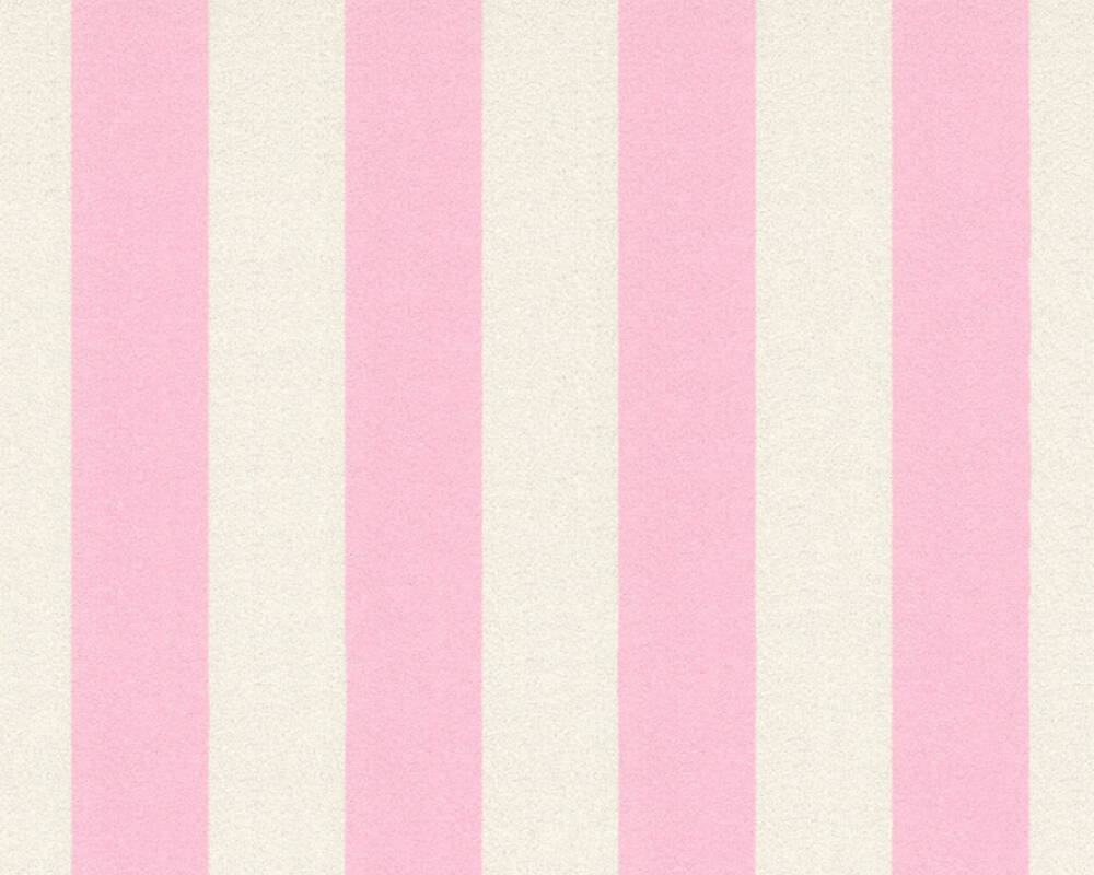 Création Wallpaper Stripes, Cream, Metallic, Pink, - Bom Gosto 2 , HD Wallpaper & Backgrounds