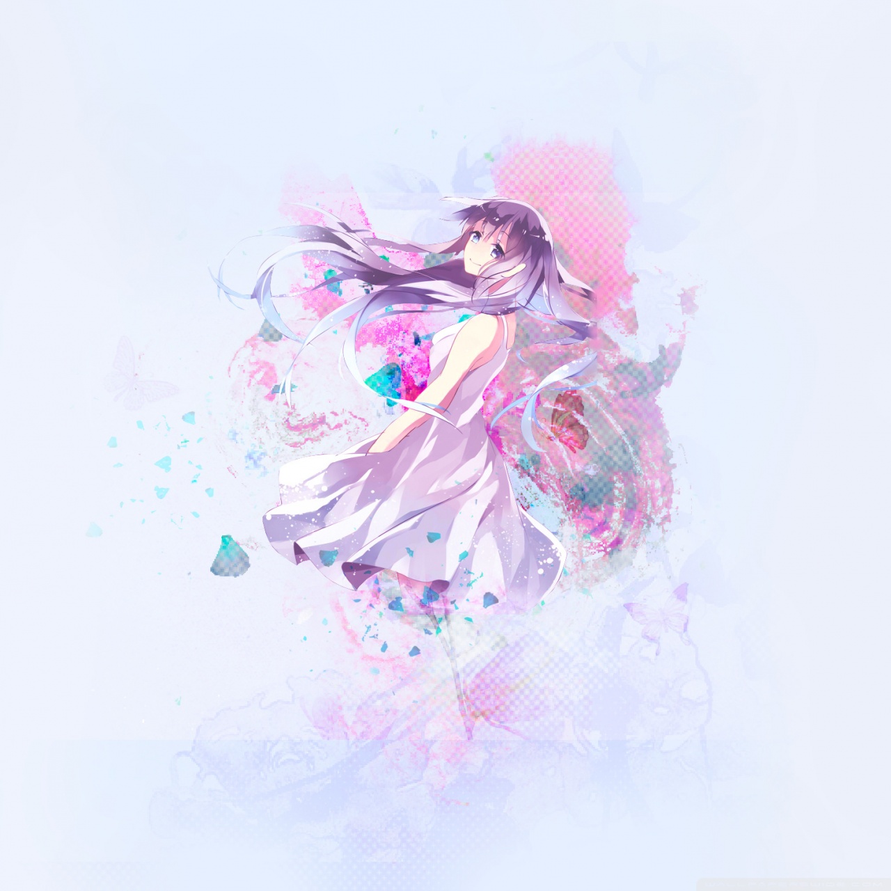 Anime Wallpaper Pastel Aesthetic , HD Wallpaper & Backgrounds