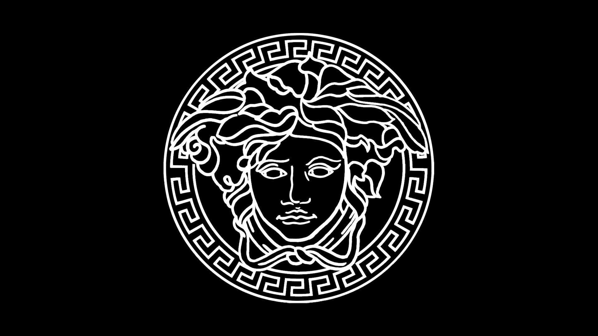 Ahoodie Wallpaper 
 Data-src /full/1369514 - Versace Logo Wallpaper Black And Gold , HD Wallpaper & Backgrounds