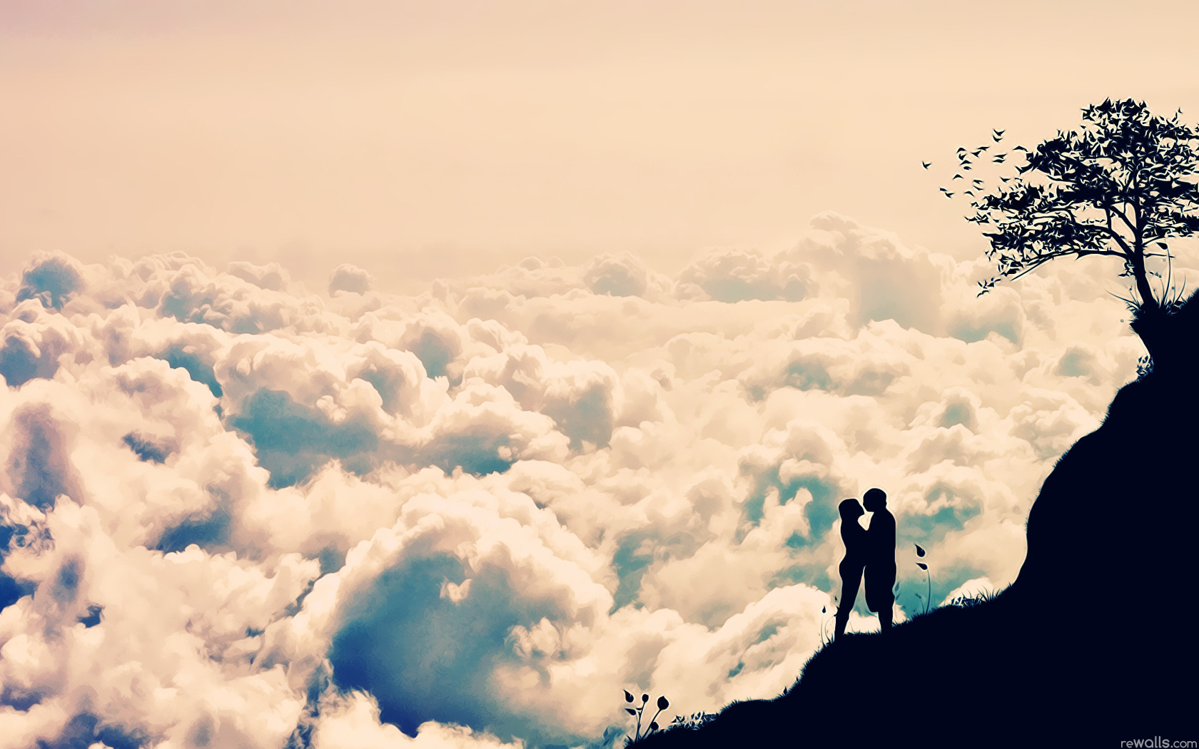 Love In The Clouds , HD Wallpaper & Backgrounds