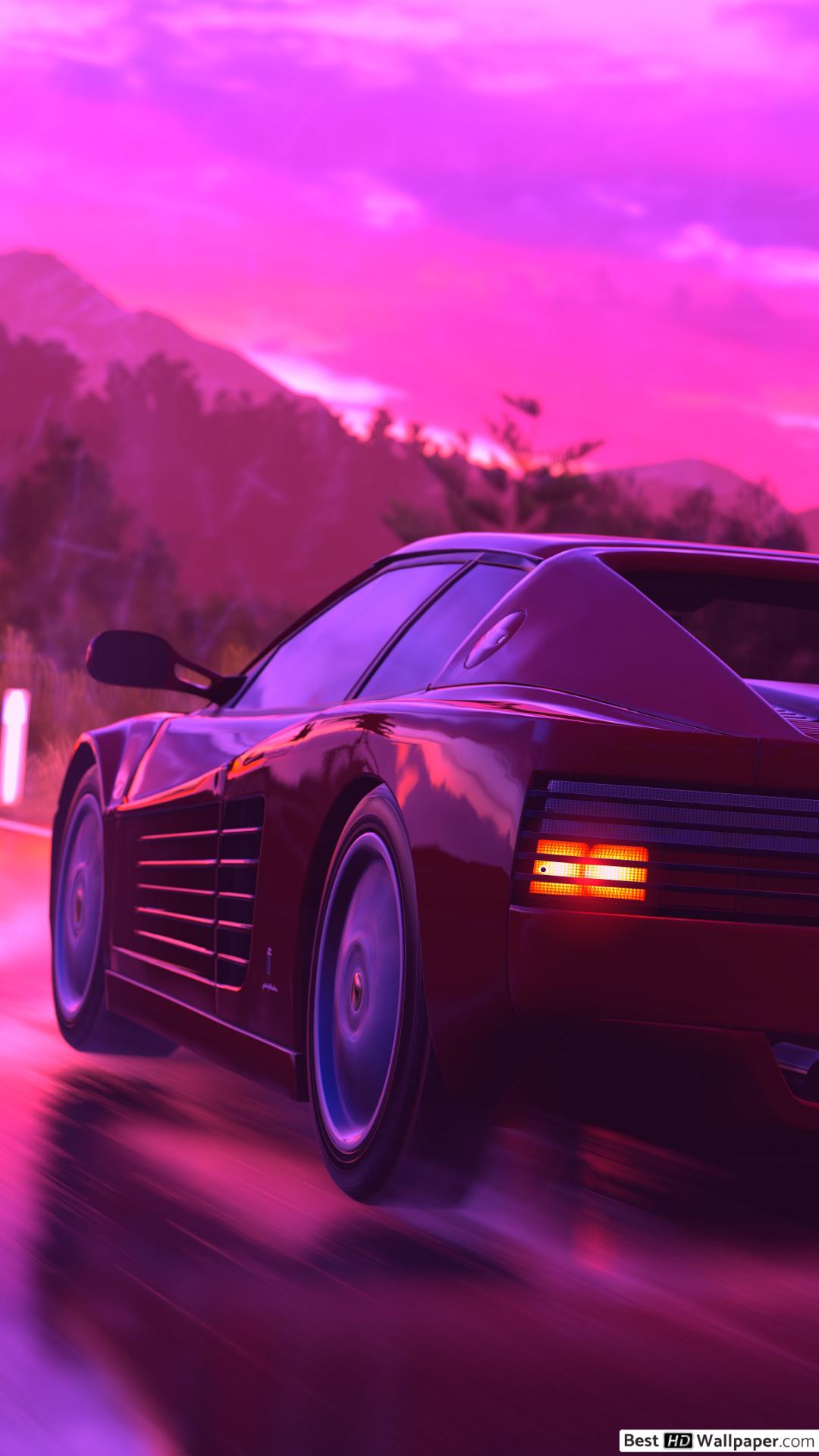 Retro Wave 4k , HD Wallpaper & Backgrounds