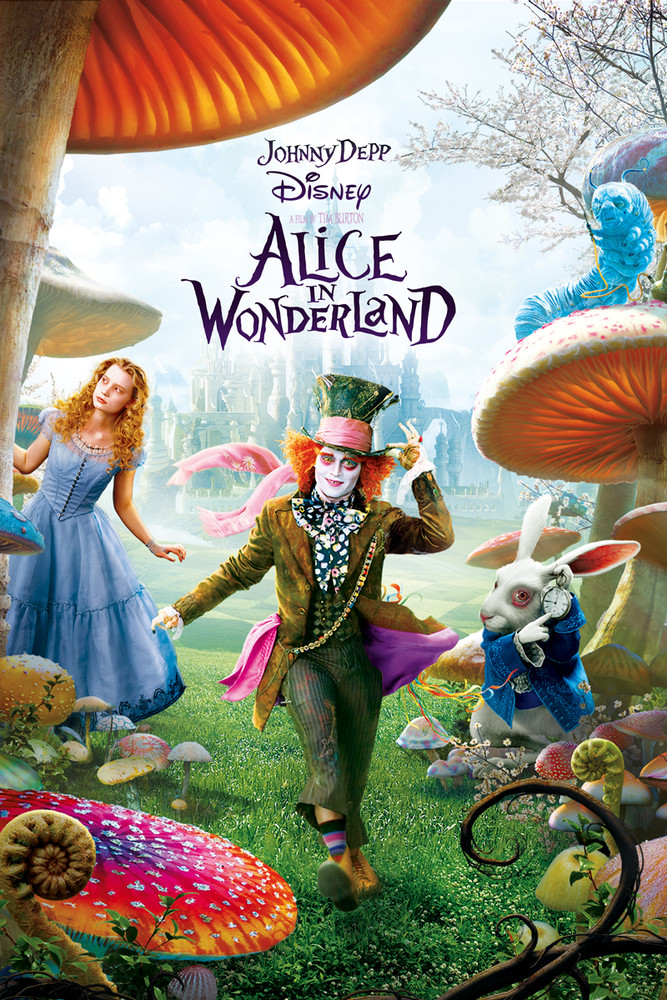 Alice In Wonderland Live Action Cover , HD Wallpaper & Backgrounds