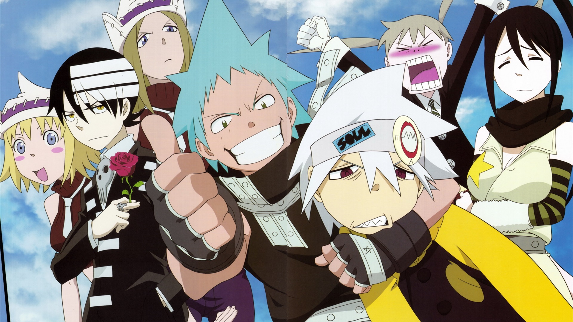 Soul Eater Animation 1 , HD Wallpaper & Backgrounds