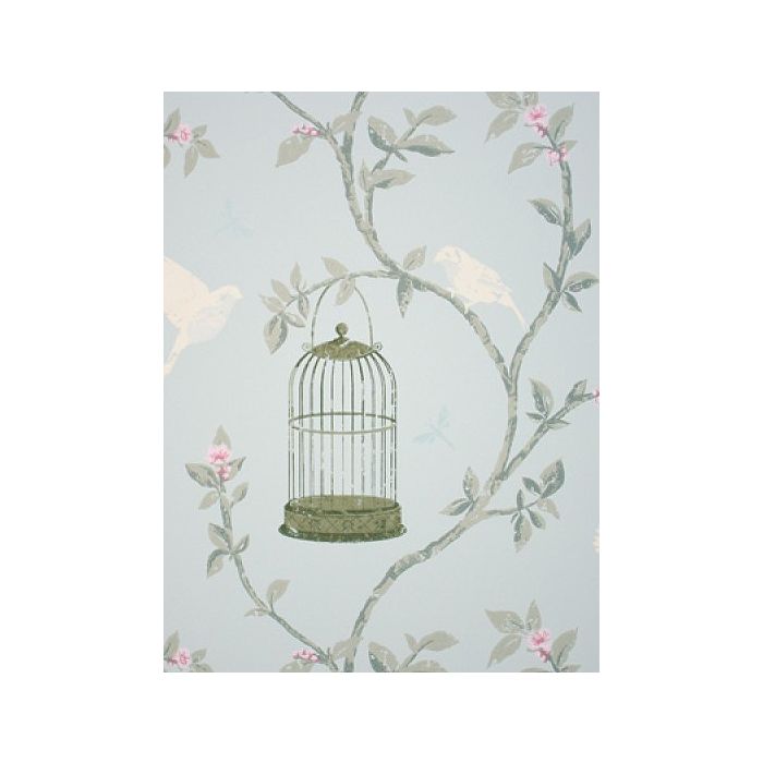 Birdcage Walk Wallpaper - Bird Cage Walk Nina Campbell , HD Wallpaper & Backgrounds