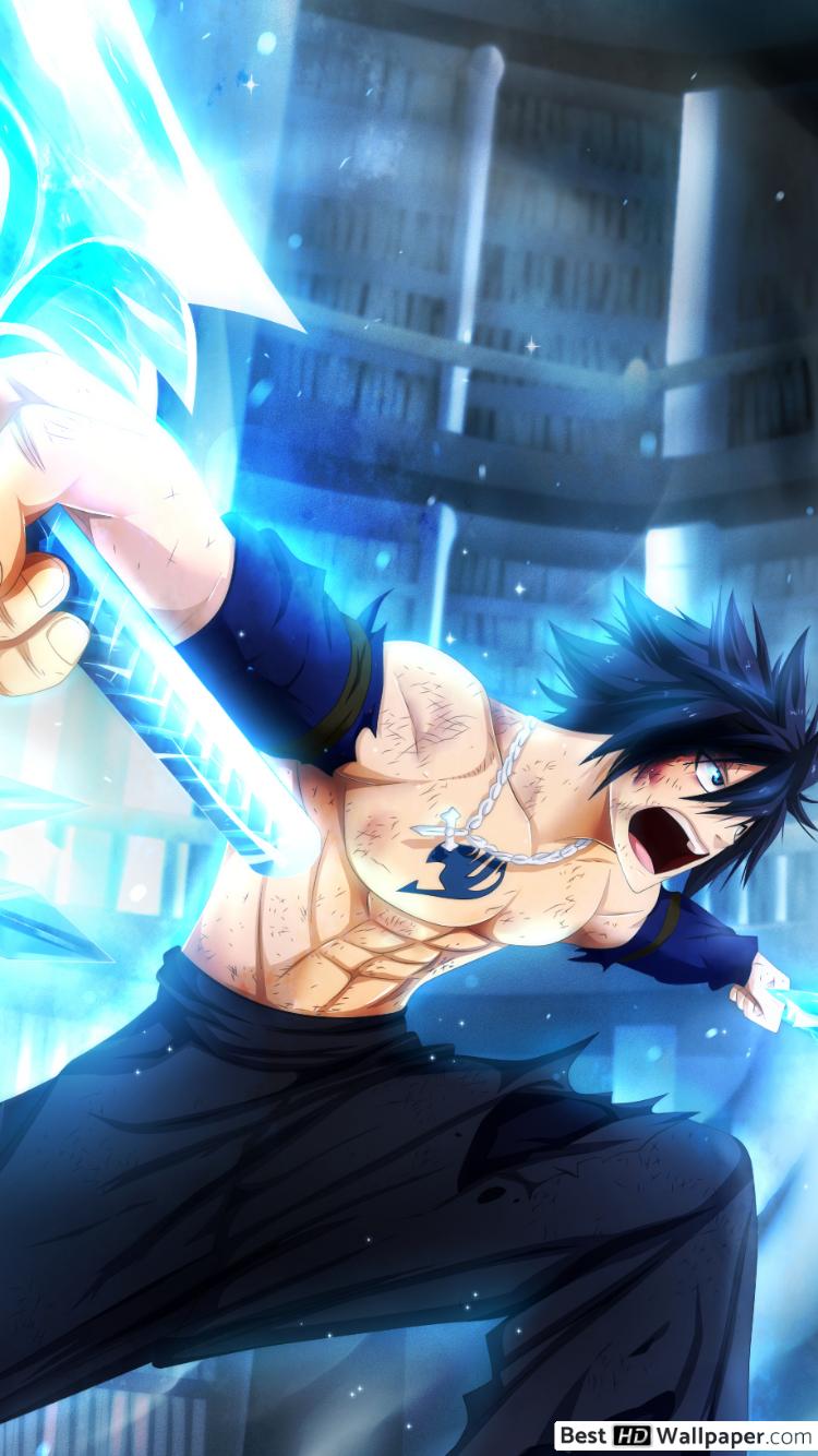 Fairy Tail Gray Wallpaper - Gray Fullbuster Wallpaper Iphone , HD Wallpaper & Backgrounds