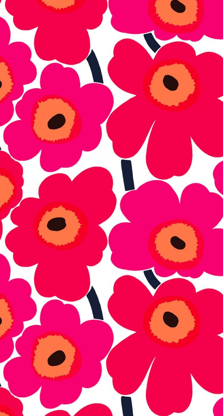Marimekko Unikko Hd Wallpaper Backgrounds Download