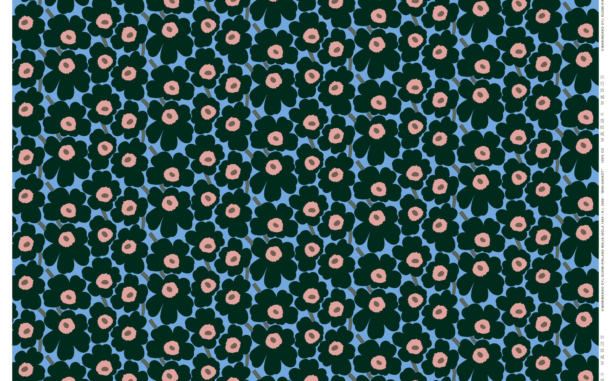 Marimekko Wallpaper Collection - Marimekko Unikko , HD Wallpaper & Backgrounds