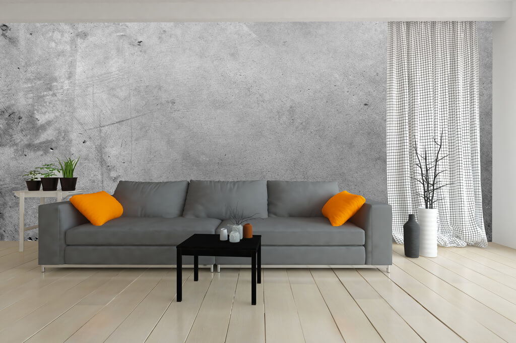 Red Man Textured Grey Concrete Wallpaper - Studio Couch , HD Wallpaper & Backgrounds