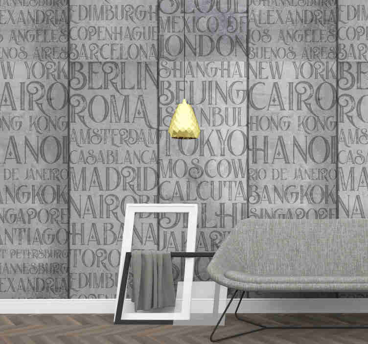 Concrete Cities Letter Wallpaper - Wall , HD Wallpaper & Backgrounds