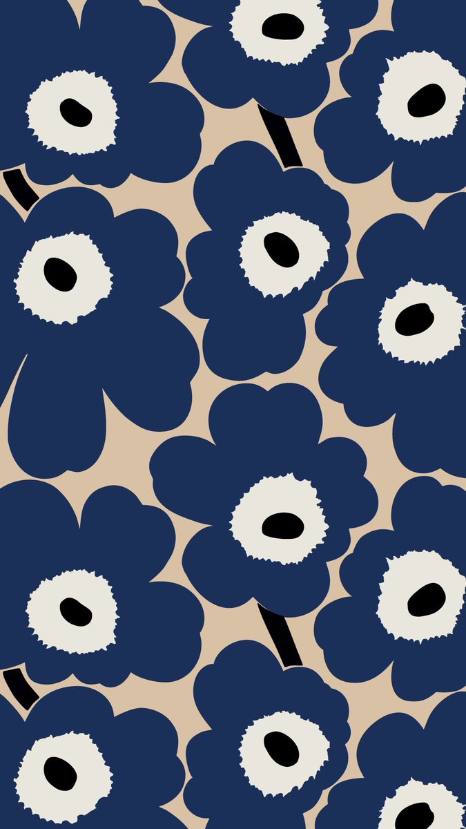 Marimekko Unikko Hd Wallpaper Backgrounds Download