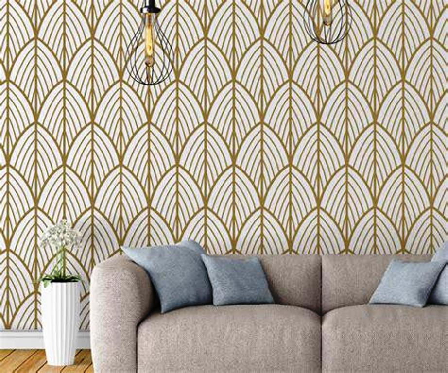 Mid Century Wallpaper - Modern Wall Art Murals , HD Wallpaper & Backgrounds