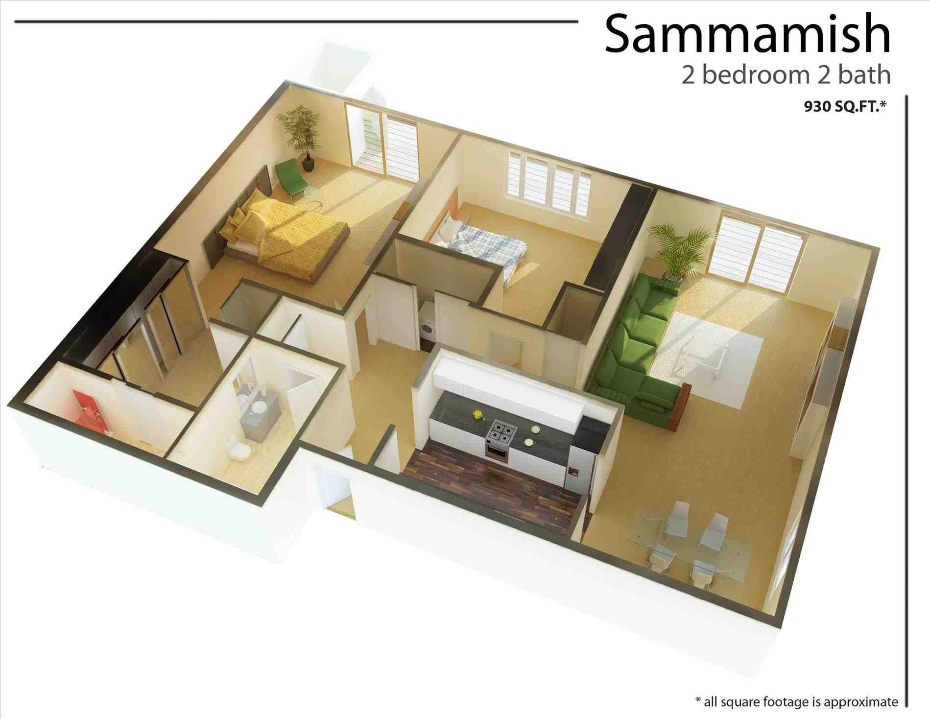 Anime Apartment Layout Japanese Style Anime Room Wallpaper - Open Two Bedroom House Plan , HD Wallpaper & Backgrounds