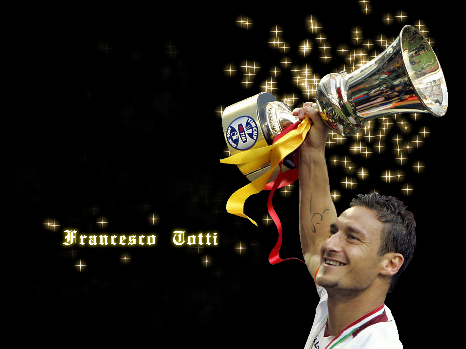 Francesco Totti Wallpaper - Francesco Totti , HD Wallpaper & Backgrounds