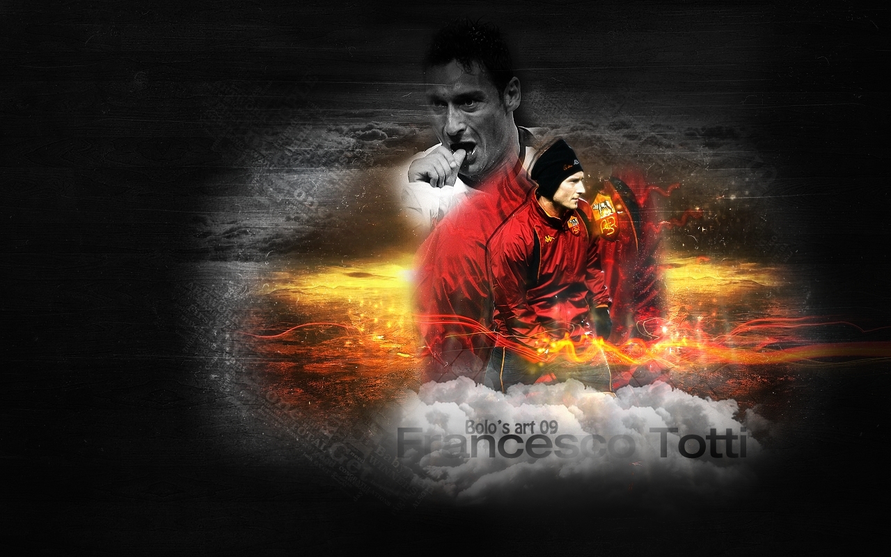 Francesco Totti - Darkness , HD Wallpaper & Backgrounds