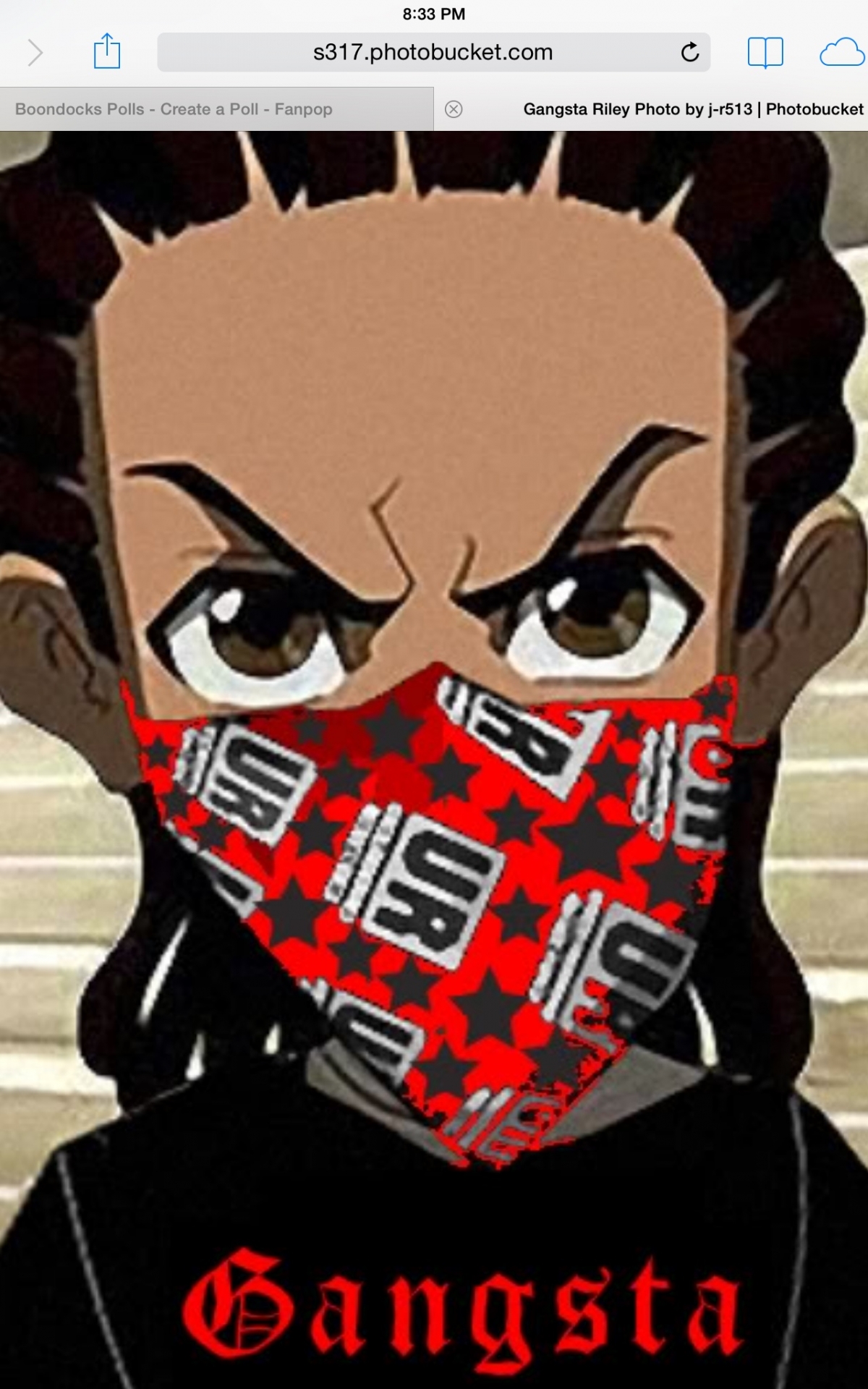 The Boondocks Images Boondocks Riley My Boo Hd - Gangsta Riley From The Boondocks , HD Wallpaper & Backgrounds