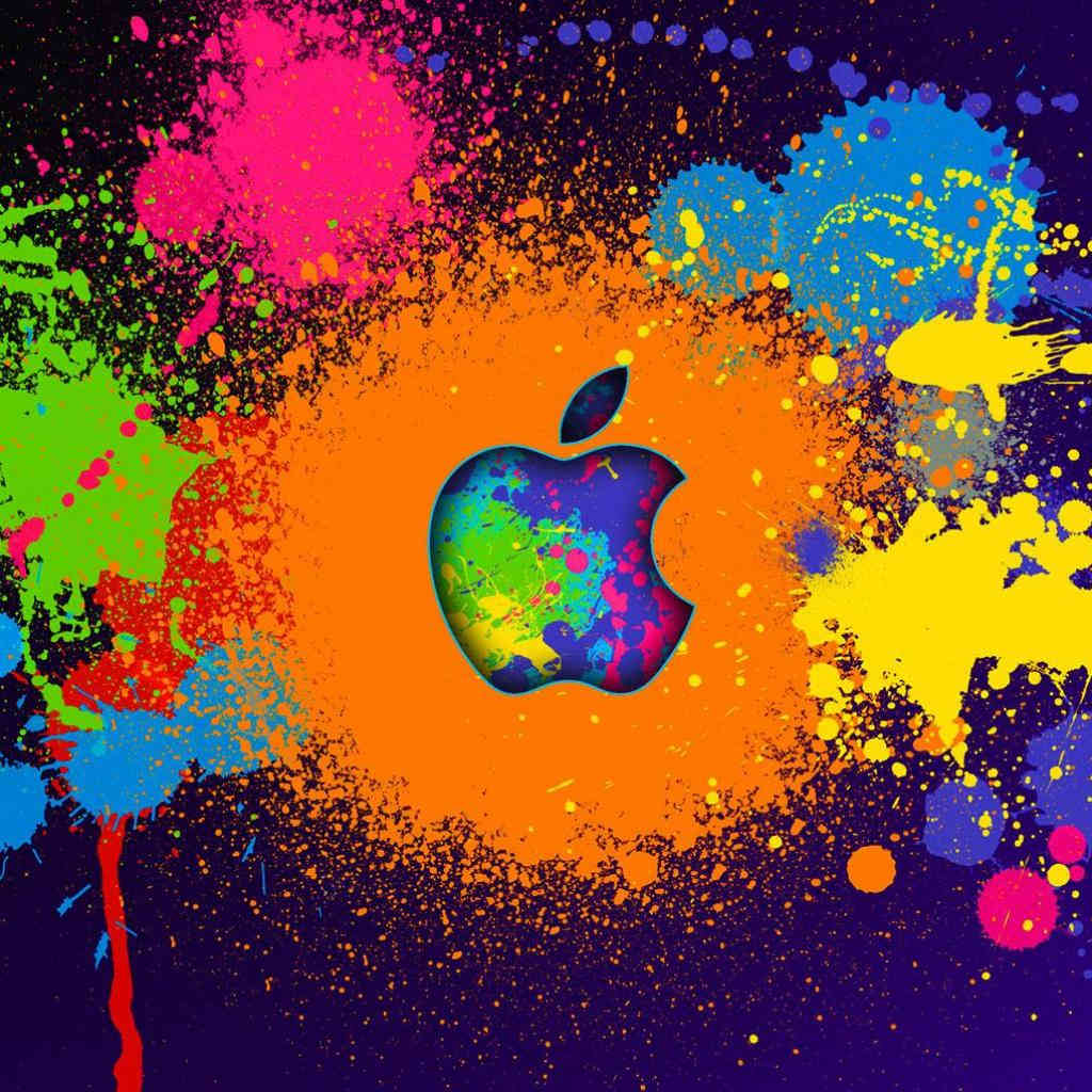 Neon Paint Splatter Cool Backgrounds , HD Wallpaper & Backgrounds