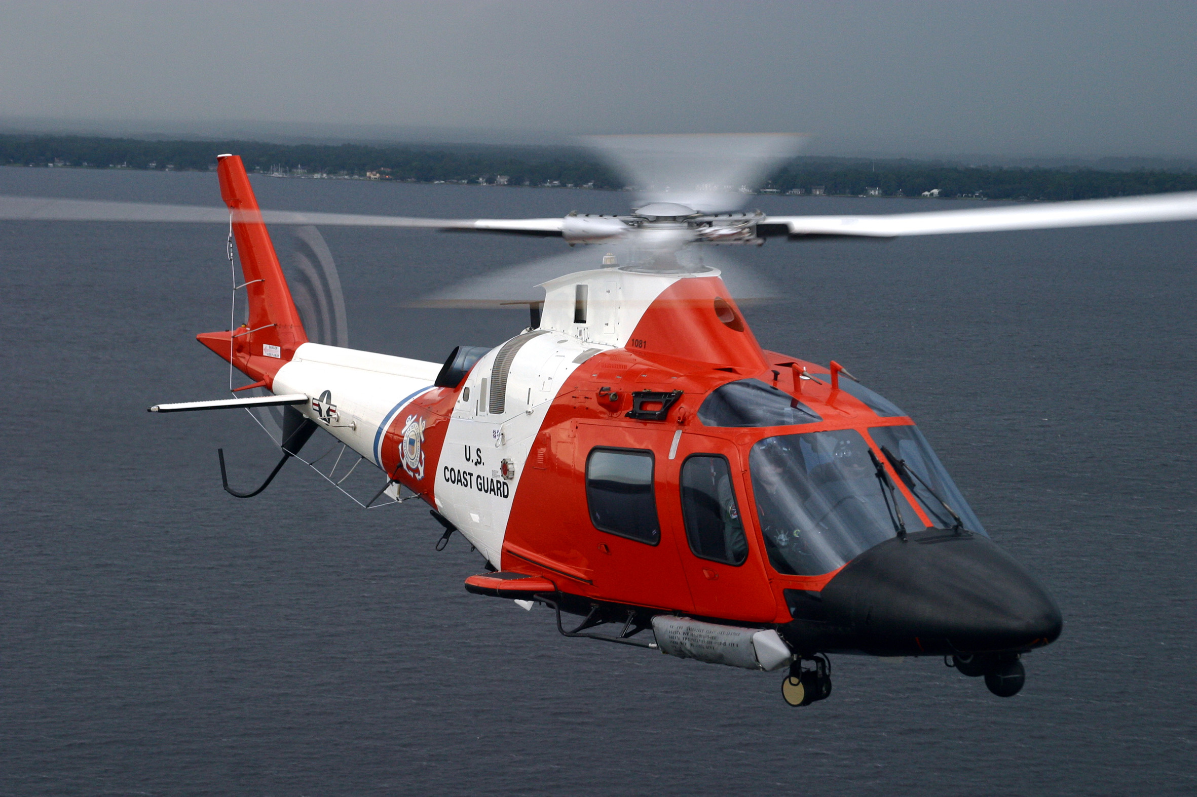 Us Coast Guard - Agusta Mh 68 Stingray , HD Wallpaper & Backgrounds