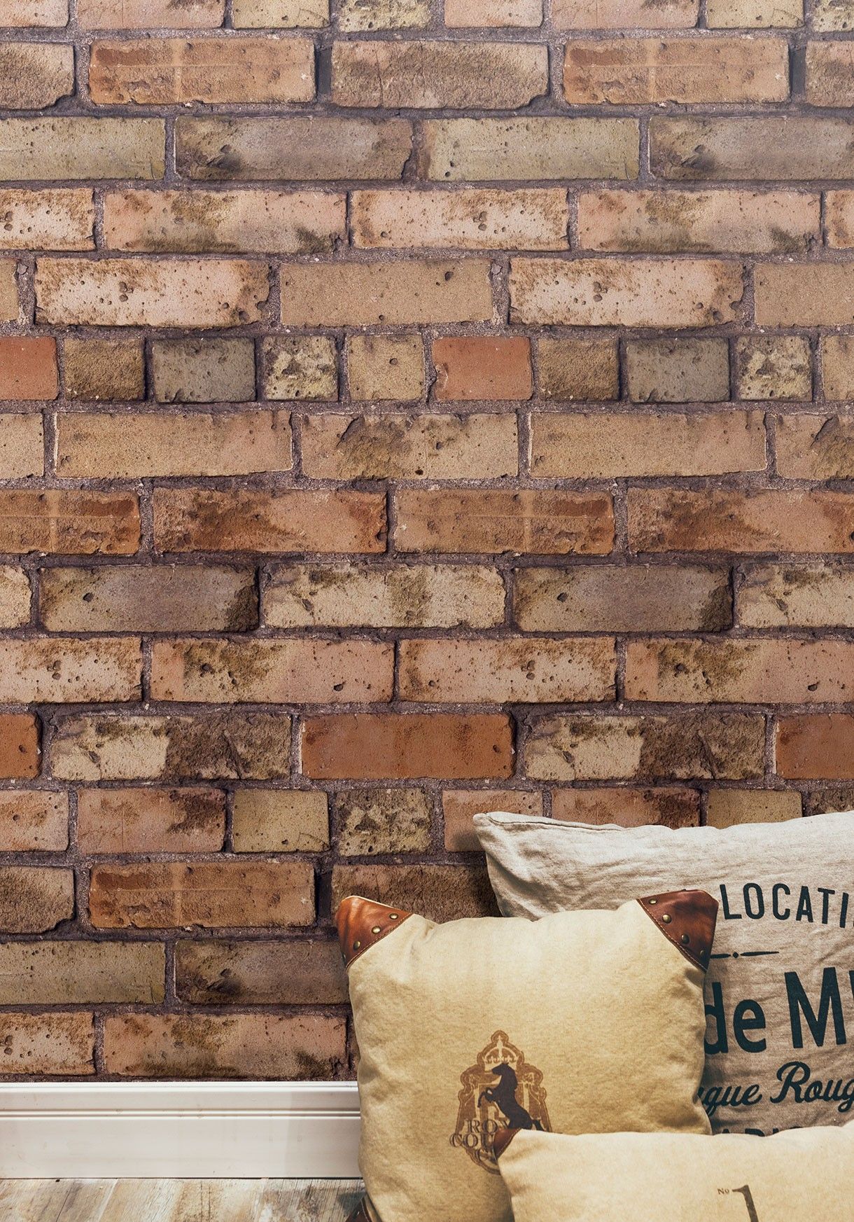 Brown Brick Wall Paper , HD Wallpaper & Backgrounds