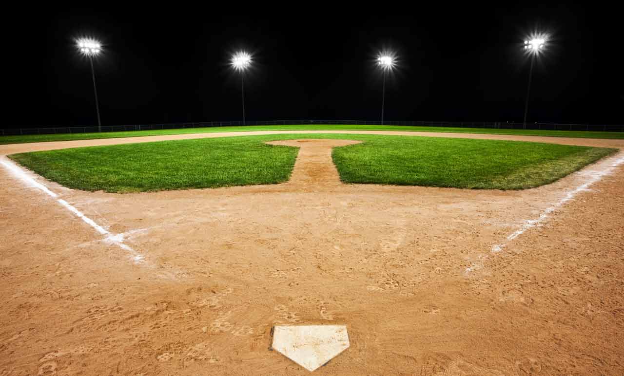 Baseball Field Wallpaper For Android For Free Wallpaper - Baseball Field Under The Lights , HD Wallpaper & Backgrounds