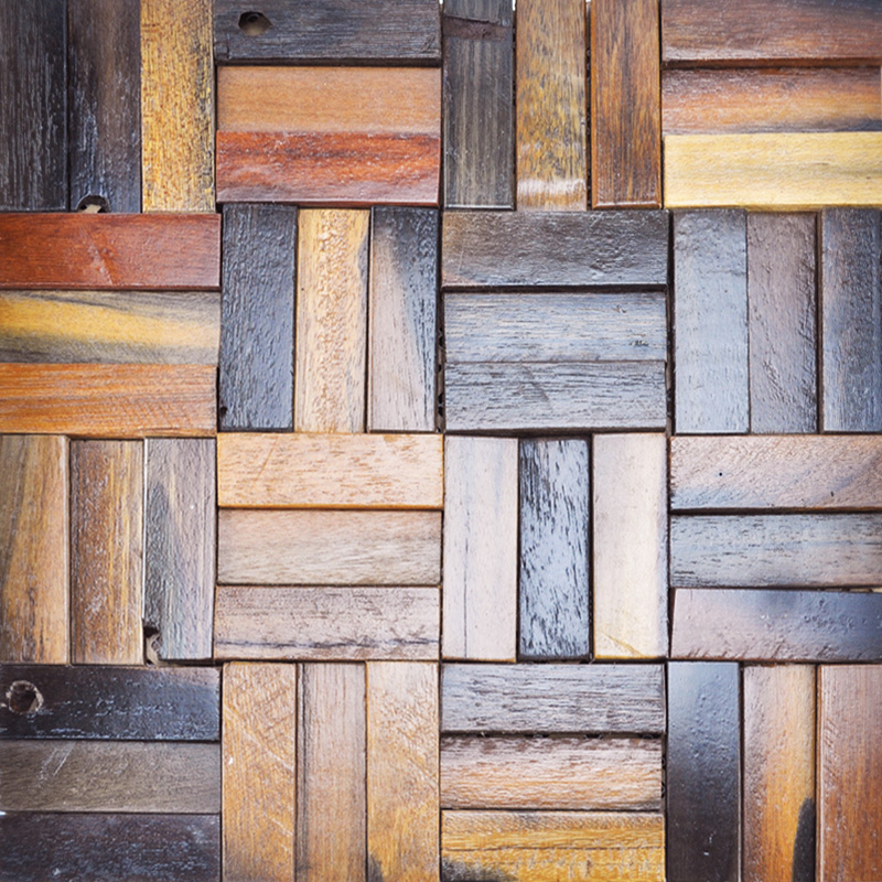 Wood Wall Panels Reclaimed Wood Tiles A15004 Reclaimed - Wooden Wall Cladding Designs , HD Wallpaper & Backgrounds