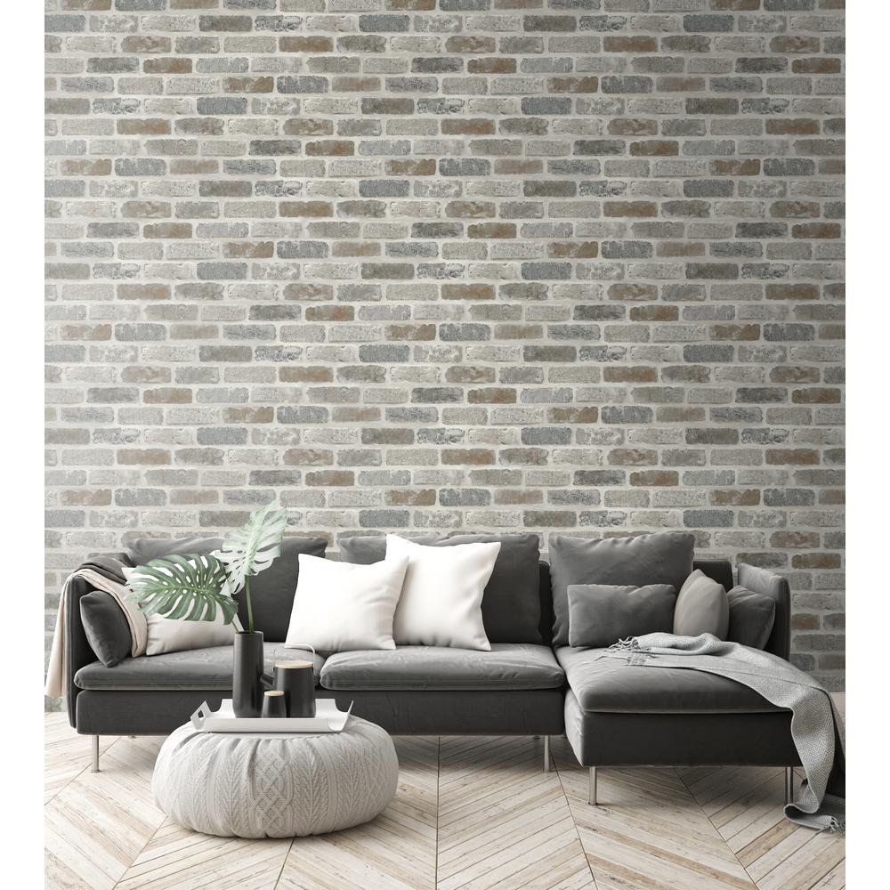 Gray Beige Wash Brick , HD Wallpaper & Backgrounds