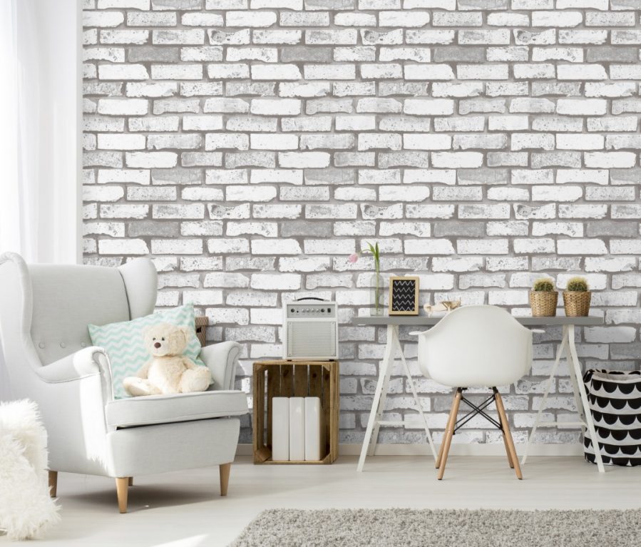 Bricks Wallpaper For Living Room , HD Wallpaper & Backgrounds