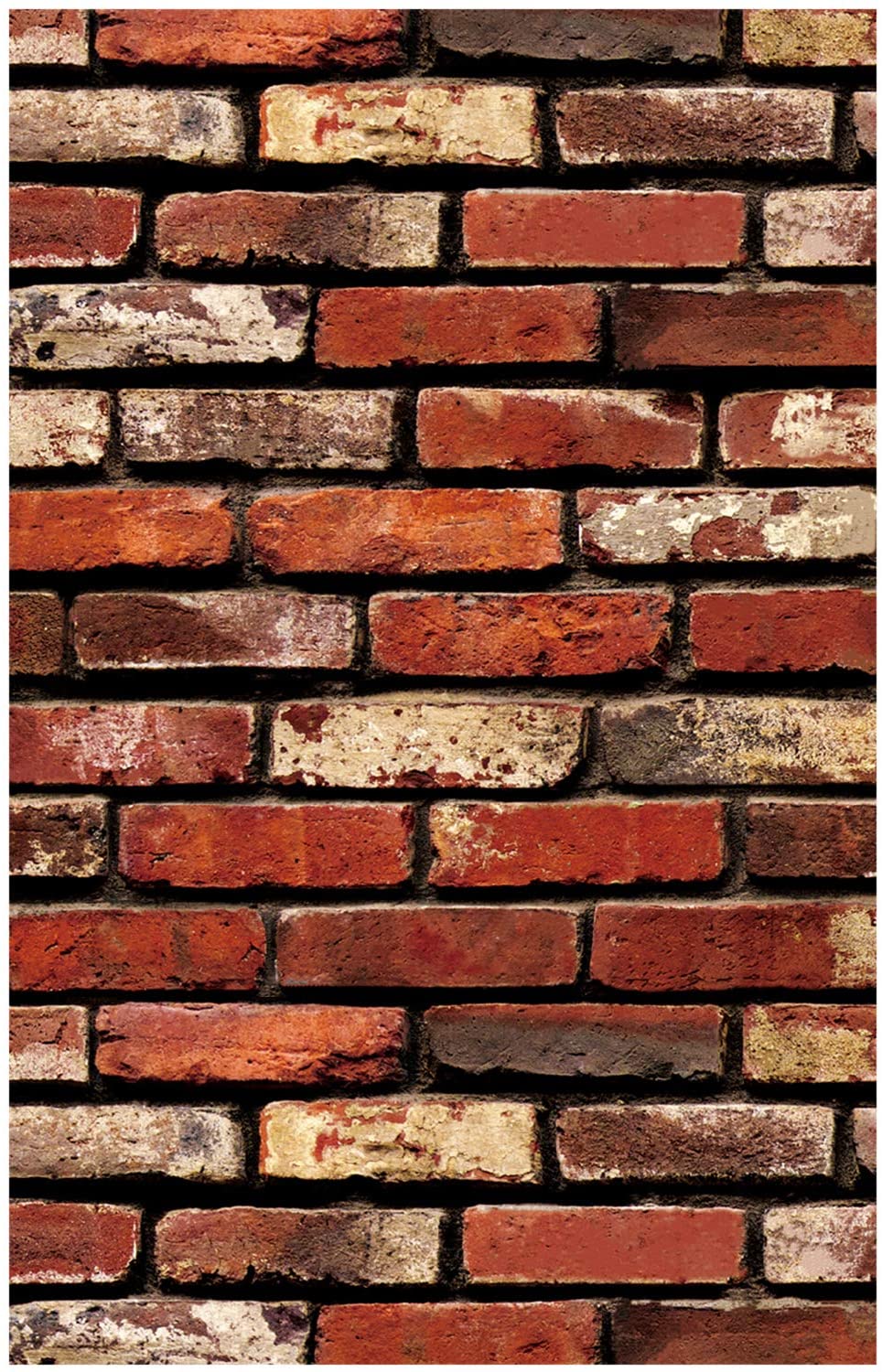 Haokhome 61002 Faux Realistic Brick Wallpaper Peel - Papel Tapiz De Piedras Ladrillo , HD Wallpaper & Backgrounds