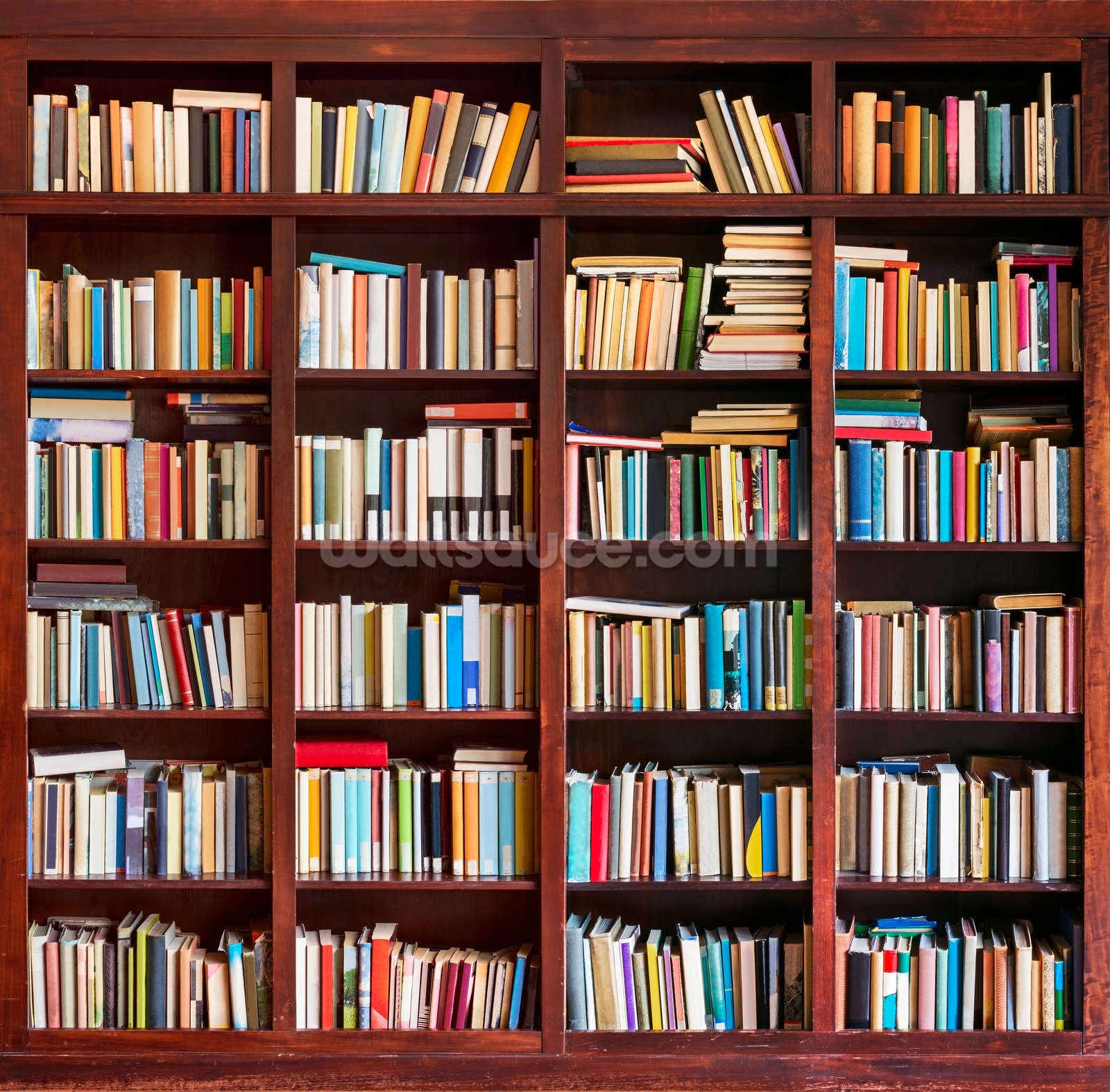 Wallpaper For Bookshelf - High Resolution Library Background , HD Wallpaper & Backgrounds