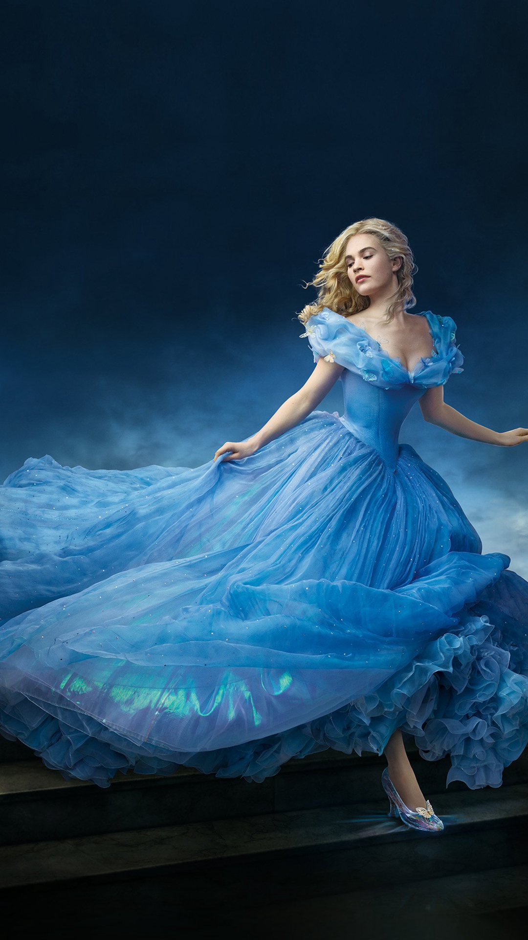 Blue Dress Like Cinderella , HD Wallpaper & Backgrounds