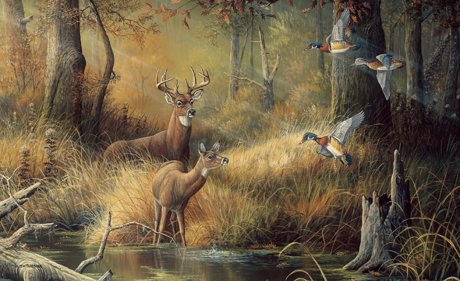 Hunters Dream Wallpaper Mural Unpasted - Hunting Mural , HD Wallpaper & Backgrounds