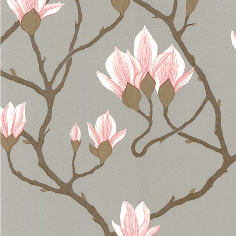 Magnolia Wallpaper - 72/3010 - Cs Magnolia - Grey Lustre - Wall Paper Grey Lustre , HD Wallpaper & Backgrounds