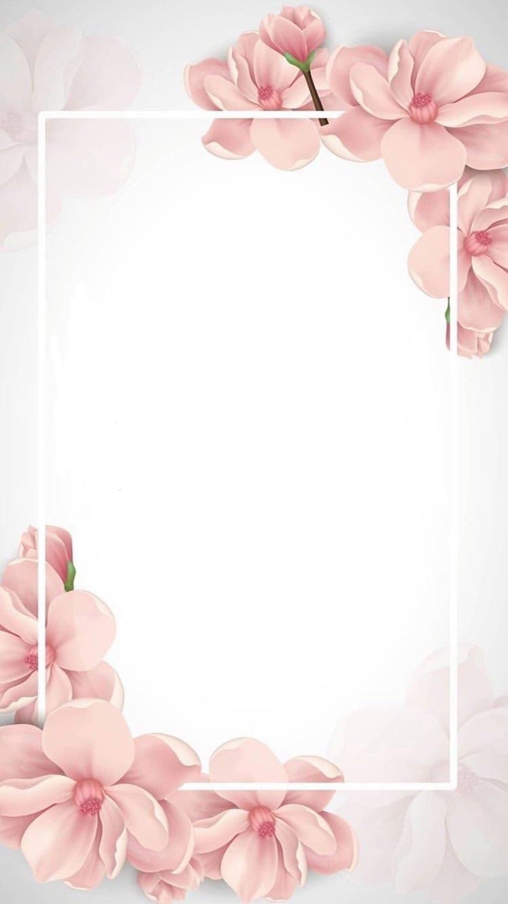 Edits, Wallpaper, Flower Frame And White - Fondos De Pantalla We Heart , HD Wallpaper & Backgrounds